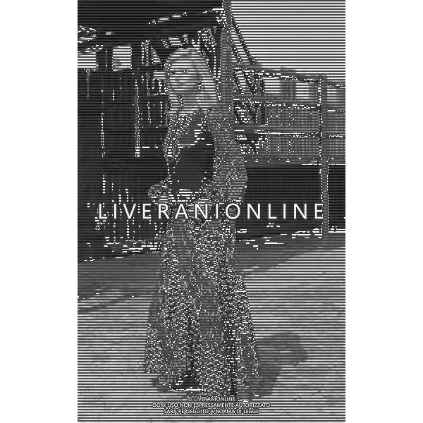 RETROSPETTIVA PAOLA QUATTRINI ATTRICE NELLA FOTO PAOLA QUATTRINI A MILANO NELL\'ANNO 1973 AG ALDO LIVERANI SAS 