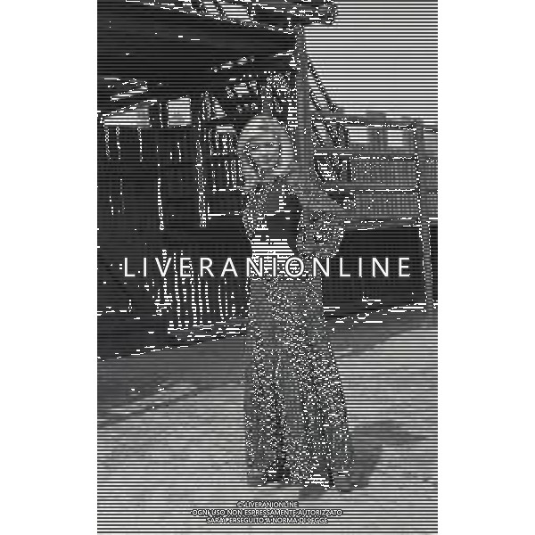 RETROSPETTIVA PAOLA QUATTRINI ATTRICE NELLA FOTO PAOLA QUATTRINI A MILANO NELL\'ANNO 1973 AG ALDO LIVERANI SAS 