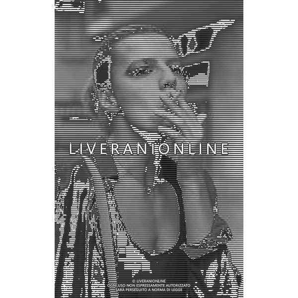 RETROSPETTIVA PATRIZIA CASELLI ATTRICE-CONDUTTRICE TELEVISIVA E SHOWGIRL ITALIANA NELLA FOTO PATRIZIA CASELLI A MILANO NELL\'ANNO 1979 AG ALDO LIVERANI SAS