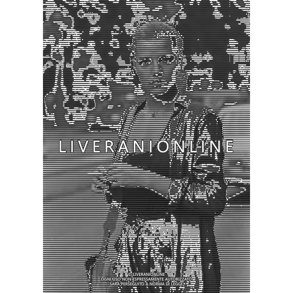 RETROSPETTIVA PATRIZIA CASELLI ATTRICE-CONDUTTRICE TELEVISIVA E SHOWGIRL ITALIANA NELLA FOTO PATRIZIA CASELLI A MILANO NELL\'ANNO 1979 AG ALDO LIVERANI SAS