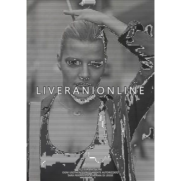 RETROSPETTIVA PATRIZIA CASELLI ATTRICE-CONDUTTRICE TELEVISIVA E SHOWGIRL ITALIANA NELLA FOTO PATRIZIA CASELLI A MILANO NELL\'ANNO 1979 AG ALDO LIVERANI SAS