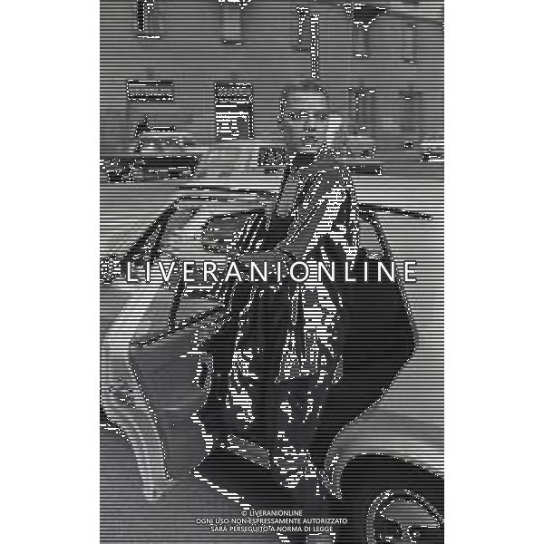 RETROSPETTIVA PATRIZIA CASELLI ATTRICE-CONDUTTRICE TELEVISIVA E SHOWGIRL ITALIANA NELLA FOTO PATRIZIA CASELLI A MILANO NELL\'ANNO 1979 AG ALDO LIVERANI SAS