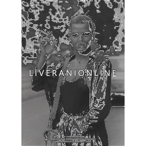 RETROSPETTIVA PATRIZIA CASELLI ATTRICE-CONDUTTRICE TELEVISIVA E SHOWGIRL ITALIANA NELLA FOTO PATRIZIA CASELLI A MILANO NELL\'ANNO 1979 AG ALDO LIVERANI SAS