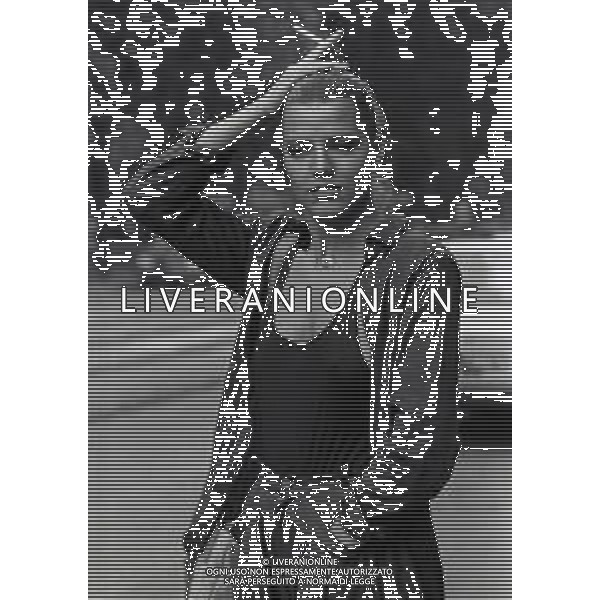 RETROSPETTIVA PATRIZIA CASELLI ATTRICE-CONDUTTRICE TELEVISIVA E SHOWGIRL ITALIANA NELLA FOTO PATRIZIA CASELLI A MILANO NELL\'ANNO 1979 AG ALDO LIVERANI SAS