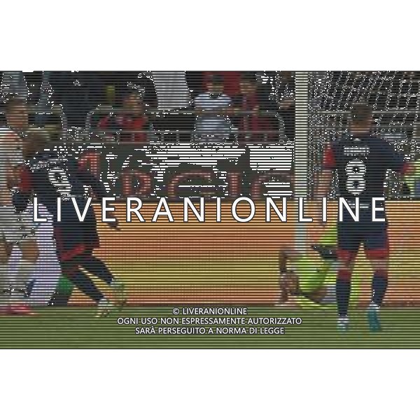1-10-2021. Cagliari Calcio - Venezia F.C. 7° giornata Serie A calcio 2021-2022. Italia, Sardegna, Cagliari, Stadio Unipol Domus. Salvatore Moi/Aldo Liverani s.a.s. Nella foto: gol ed esultanza di Balde Diao Keita Cagliari contro Venezia in casa, 1-0 ©MOI/AGENZIA ALDO LIVERANI SAS