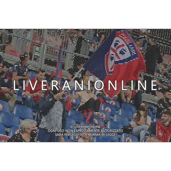 1-10-2021. Cagliari Calcio - Venezia F.C. 7° giornata Serie A calcio 2021-2022. Italia, Sardegna, Cagliari, Stadio Unipol Domus. Salvatore Moi/Aldo Liverani s.a.s. Nella foto: Tifosi Cagliari ©MOI/AGENZIA ALDO LIVERANI SAS