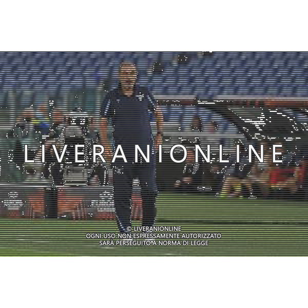 Lazio vs Lokomotiv Mosca Europa League - 2 giornata Stadio Olimpico - Roma 30-09-2021 nella foto Maurizio Sarri ©Federico Gaetano/AGENZIA ALDO LIVERANI SAS