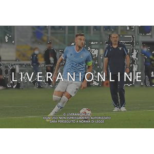 Lazio vs Lokomotiv Mosca Europa League - 2 giornata Stadio Olimpico - Roma 30-09-2021 nella foto Sergej Milinkovic Savic ©Federico Gaetano/AGENZIA ALDO LIVERANI SAS