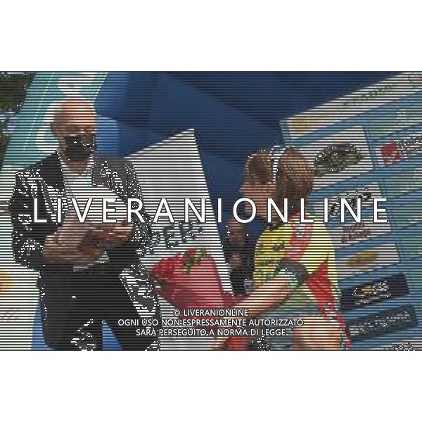 02-10-2021 Giro Dell\'emilia Donne; 2021, Aromitalia - Basso Bikes Vaiano; Scandolara, Valentina; Amici, Adriano; Bologna - San Luca; FOTO STEFANO SIROTTI-AG ALDO LIVERANI SAS