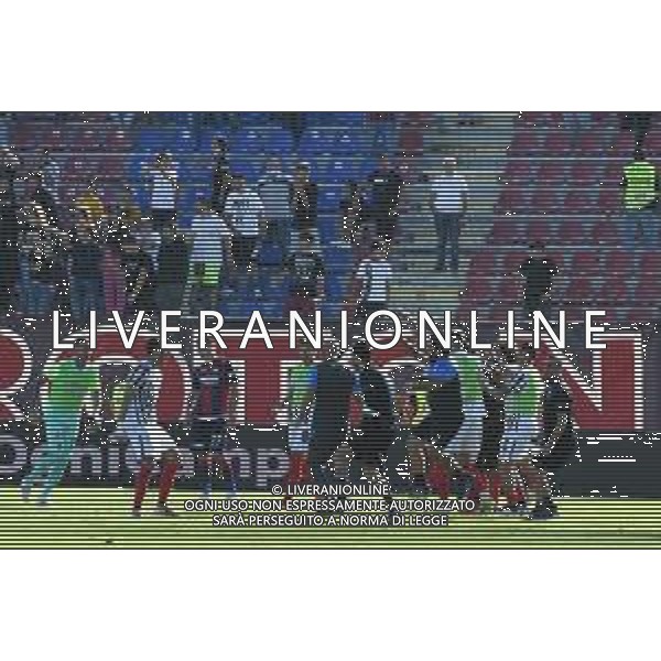 CROTONE - ASCOLI CAMPIONATO CALCIO SERIE BKT 02.10.2021 NELLA FOTO ESULTANZA DOPO IL GOL DEL PAREGGIO DI BIDAOUI ©ANDREA ROSITO/AGENZIA ALDO LIVERANI SAS