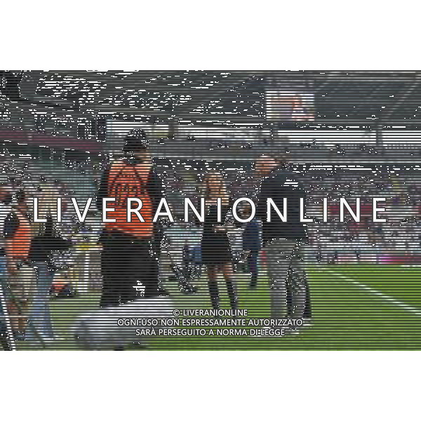 Torino 02.10.2021 Stadio Olimpico Grande Torino ©Alessandro Falzone/Agenzia Aldo Liverani Torino vs Juventus Serie A Tim 2021/2022 Nella foto : Diletta Leotta ©FALZONE/AGENZIA ALDO LIVERANI SAS