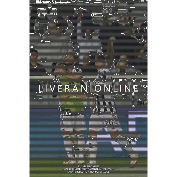 Torino 02.10.2021 Stadio Olimpico Grande Torino ©Alessandro Falzone/Agenzia Aldo Liverani Torino vs Juventus Serie A Tim 2021/2022 Nella foto : ESULTANZA GOL DI MANUEL LOCATELLI ©FALZONE/AGENZIA ALDO LIVERANI SAS