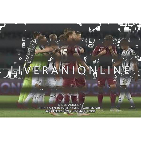 Torino 02.10.2021 Stadio Olimpico Grande Torino ©Alessandro Falzone/Agenzia Aldo Liverani Torino vs Juventus Serie A Tim 2021/2022 Nella foto : ESULTANZE FINALI E DELUSIONE TORINO ©FALZONE/AGENZIA ALDO LIVERANI SAS