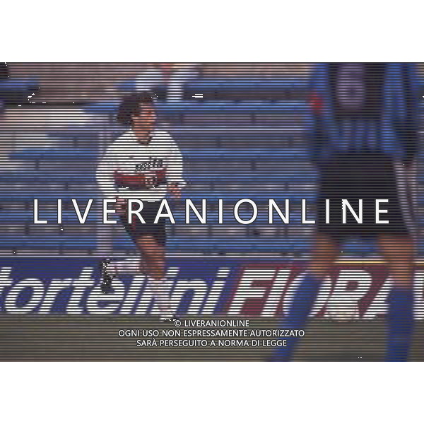 RETROSPETTIVA ARMANDO FERRONI CALCIATORE NELLA FOTO ARMANDO FERRONI CON LA MAGLIA DEL GENOA CALCIO AG ALDO LIVERANI SAS