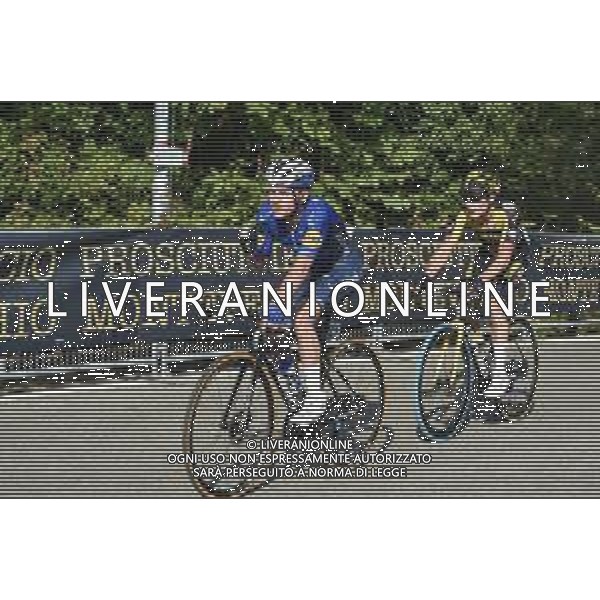 02-10-2021 Giro Dell\'emilia; 2021, Deceuninck - Quick Step; 2021, Jumbo - Visma; Evenepoel, Remco; Vingegaard, Jonas; Bologna - San Luca; ©SIROTTI/AGENZIA ALDO LIVERANI SAS