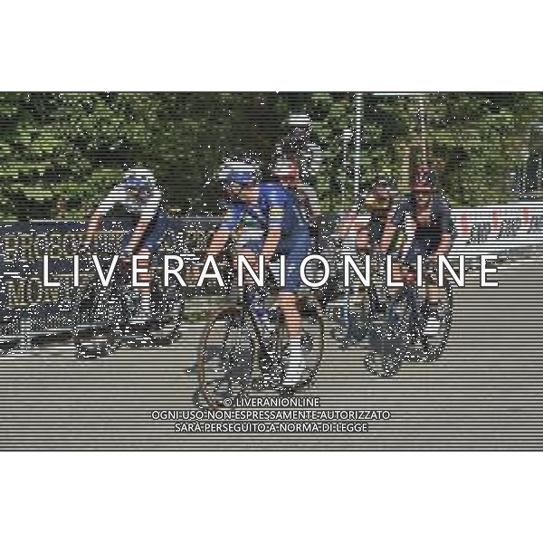 02-10-2021 Giro Dell\'emilia; 2021, Deceuninck - Quick Step; 2021, Israel Start Up Nation; 2021, Jumbo - Visma; 2021, Ineos Grenadiers; Almeida, Joao; Woods, Michael; Roglic, Primoz; Yates, Adam; Bologna - San Luca; ©SIROTTI/AGENZIA ALDO LIVERANI SAS