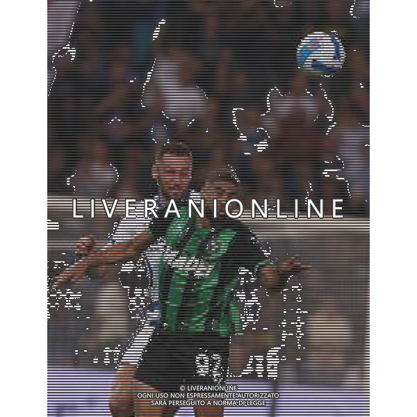 SASSUOLO - INTER CAMPIONATO CALCIO SERIE A TIM 02.10.2021 NELLA FOTO GREGOIRE DEFREL E STEFAN DE VRIJ ©SANTANDREA/AGENZIA ALDO LIVERANI SAS