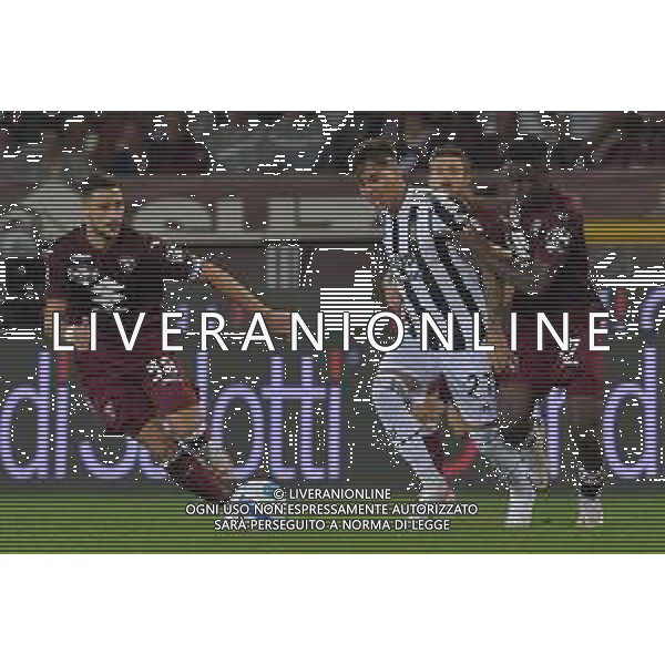 Torino 02.10.2021 Stadio Olimpico Grande Torino ©Alessandro Falzone/Agenzia Aldo Liverani Torino vs Juventus Serie A Tim 2021/2022 Nella foto : KAIO JORGE-ROLANDO MANDRAGORA-WILFRIED STEPHANE SINGO