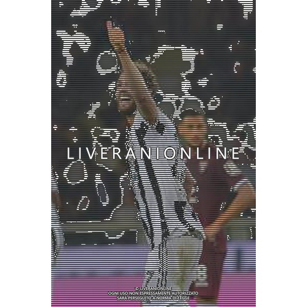 Torino 02.10.2021 Stadio Olimpico Grande Torino ©Alessandro Falzone/Agenzia Aldo Liverani Torino vs Juventus Serie A Tim 2021/2022 Nella foto : ESULTANZA GOL DI MANUEL LOCATELLI