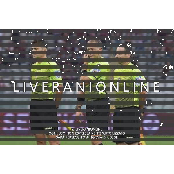 Torino 02.10.2021 Stadio Olimpico Grande Torino ©Alessandro Falzone/Agenzia Aldo Liverani Torino vs Juventus Serie A Tim 2021/2022 Nella foto : ARBITRO PAOLO VALERI