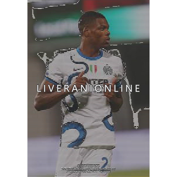 SASSUOLO - INTER CAMPIONATO CALCIO SERIE A TIM 02.10.2021 NELLA FOTO DENZEL DUMFRIES (INTER) ©SANTANDREA /AGENZIA ALDO LIVERANI SAS