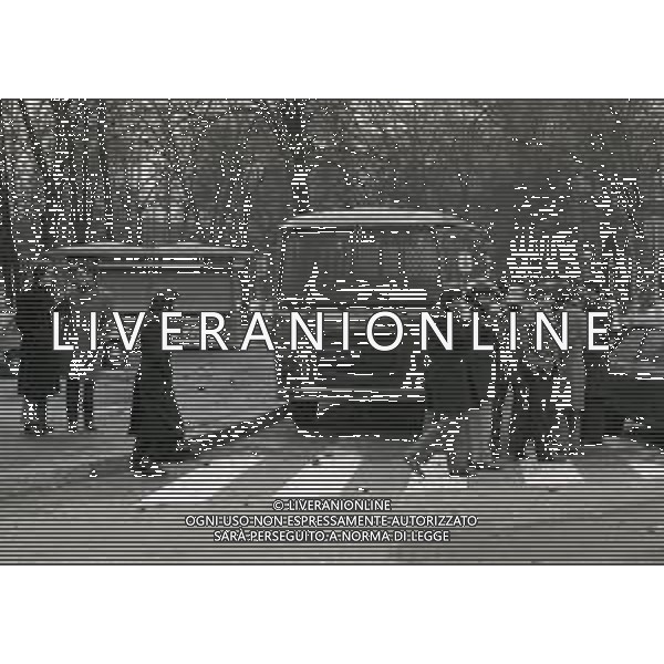 26-01-1973 MILANO SCIOPERO DEGLI STUDENTI PER IL FERIMENTO DEGLI STUDENTI ROBERTO FRANCESCHI E ANTONIO PIVOTTI DAVANATI ALL\'UNIVERSITA\' BOCCONI NELLA FOTO LA MANIFESTAZIONE STUDENTESCA AG ALDO LIVERANI SAS