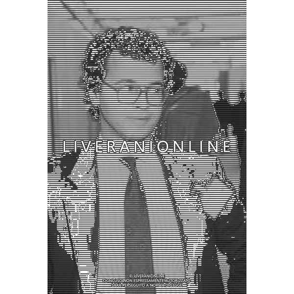 RETROSPETTIVA ENRICO MENTANA GIORNALISTA CONDUTTORE DEL TG1 IN RAI MARZO 1990 ©Archivio Giovanni Liverani /AGENZIA ALDO LIVERANI SAS