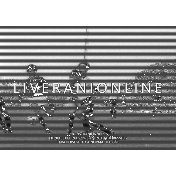 20-09-1981 CESENA CAMPIONATO DI CALCIO SERIE A CESENA -ROMA 1-1 NELLA FOTO GIAMPIERO CECCARELLI-ODOACRE CHIERICO E ROBERTO SCARNECCHIA AG ALDO LIVERANI SAS