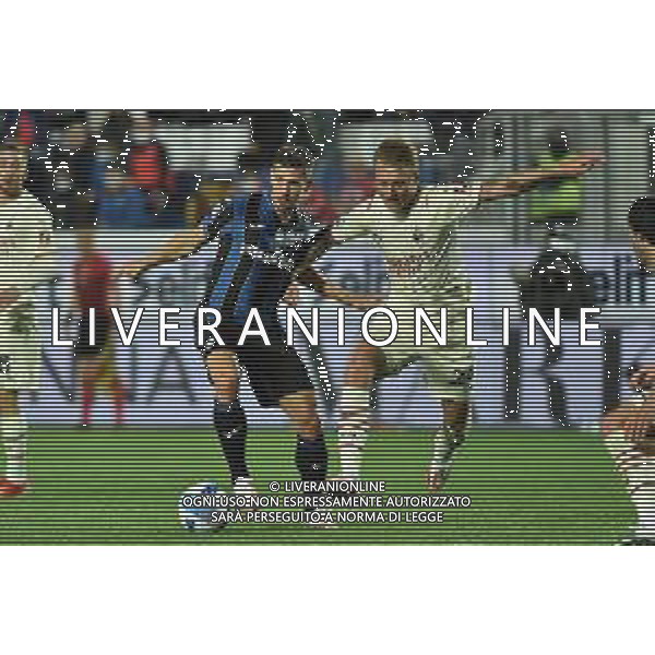 Remo Freuler (Atalanta) e Simon Kjaer (Milan) Atalanta vs Milan Campionato Serie A TIM - 7a giornata Bergamo 03-10-2021 Gewiss Stadium foto Roberto Garavaglia/ag. Aldo Liverani sas/AGENZIA ALDO LIVERANI SAS