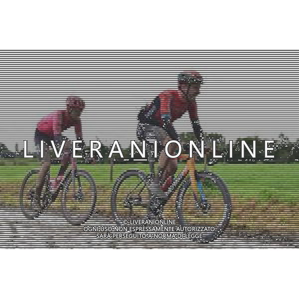 03-10-2021 Paris - Roubaix; 2021, Bahrain - Victorious; FOTO STEFANO SIROTTI-AG ALDO LIVERANI SAS