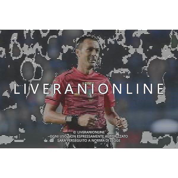 l\'arbitro Marco Di Bello Atalanta vs Milan Campionato Serie A TIM - 7a giornata Bergamo 03-10-2021 Gewiss Stadium foto Roberto Garavaglia/ag. Aldo Liverani sas/AGENZIA ALDO LIVERANI SAS