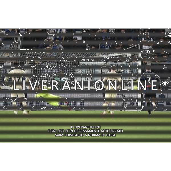 Duvan Zapata (Atalanta). segna il gol dell\'1 a 3 su rigore Atalanta vs Milan Campionato Serie A TIM - 7a giornata Bergamo 03-10-2021 Gewiss Stadium foto Roberto Garavaglia/ag. Aldo Liverani sas/AGENZIA ALDO LIVERANI SAS