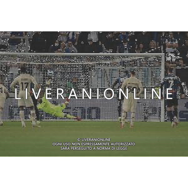 Duvan Zapata (Atalanta). segna il gol dell\'1 a 3 su rigore Atalanta vs Milan Campionato Serie A TIM - 7a giornata Bergamo 03-10-2021 Gewiss Stadium foto Roberto Garavaglia/ag. Aldo Liverani sas/AGENZIA ALDO LIVERANI SAS