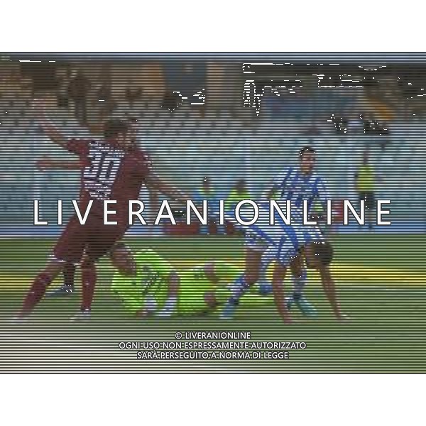 PESCARA - REGGIANA CAMPIONATO CALCIO SERIE C LEGA PRO 03.10.2021 NELLA FOTO LUCA ZAMPARO E MICHAEL DE MARCHI E GIACOMO VENTURI INFORTUNATO ©SANTANDREA/AGENZIA ALDO LIVERANI SAS