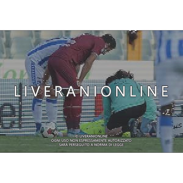 PESCARA - REGGIANA CAMPIONATO CALCIO SERIE C LEGA PRO 03.10.2021 NELLA FOTO GIACOMO VENTURI A TERRA INFORTUNATO ©SANTANDREA/AGENZIA ALDO LIVERANI SAS