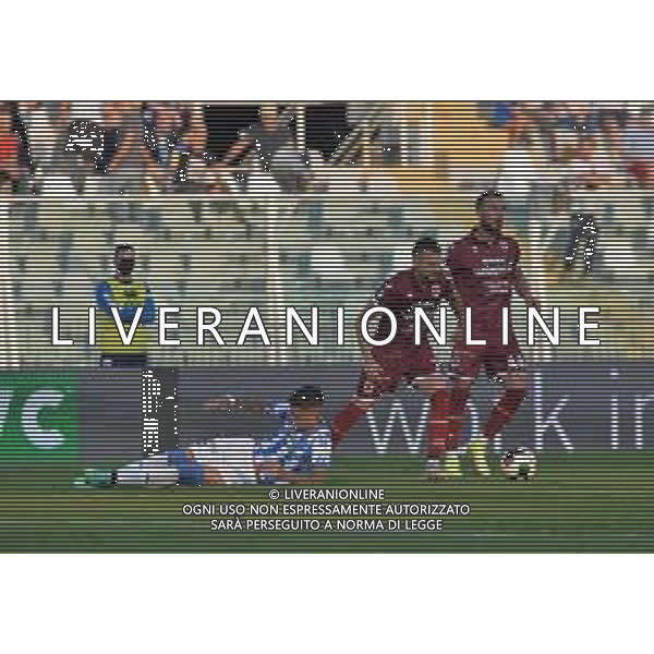 PESCARA - REGGIANA CAMPIONATO CALCIO SERIE C LEGA PRO 03.10.2021 NELLA FOTO GUGLIELMOTTI DAVIDE E MARCO ROSAFIO E ILLANES MINUCCI JULIAN ©SANTANDREA/AGENZIA ALDO LIVERANI SAS