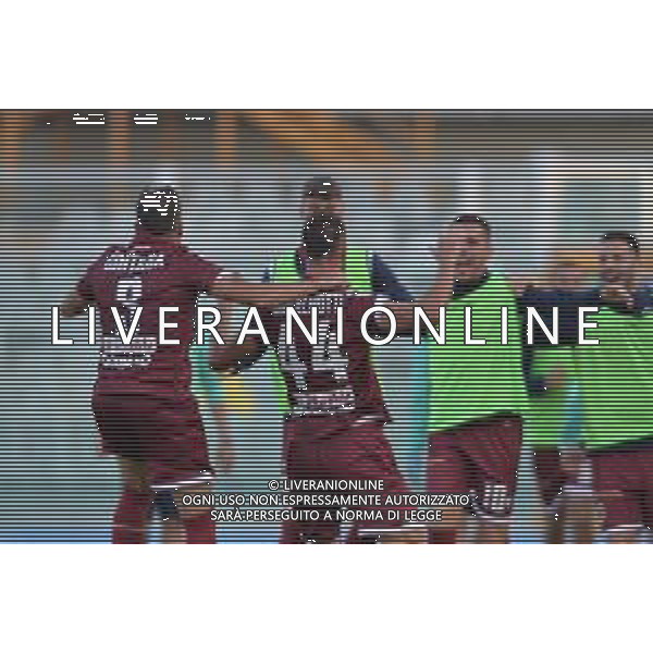 PESCARA - REGGIANA CAMPIONATO CALCIO SERIE C LEGA PRO 03.10.2021 NELLA FOTO ESULTANZA DOPO IL GOL DI DAVIDE GUGLIELMOTTI ©SANTANDREA/AGENZIA ALDO LIVERANI SAS