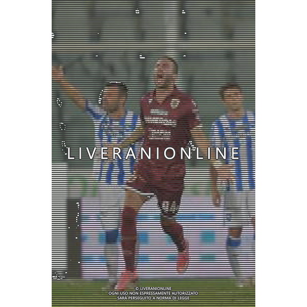 PESCARA - REGGIANA CAMPIONATO CALCIO SERIE C LEGA PRO 03.10.2021 NELLA FOTO ESULTANZA DOPO IL GOL DI ERIC LANINI ©SANTANDREA/AGENZIA ALDO LIVERANI SAS