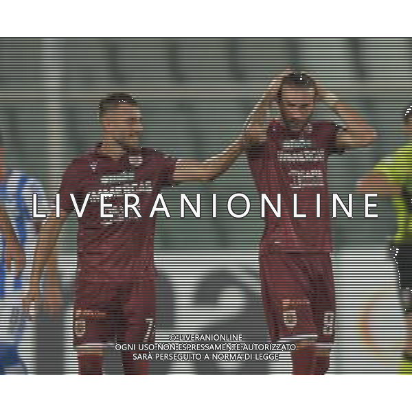 PESCARA - REGGIANA CAMPIONATO CALCIO SERIE C LEGA PRO 03.10.2021 NELLA FOTO ESULTANZA DOPO IL GOL DI ERIC LANINI ©SANTANDREA/AGENZIA ALDO LIVERANI SAS