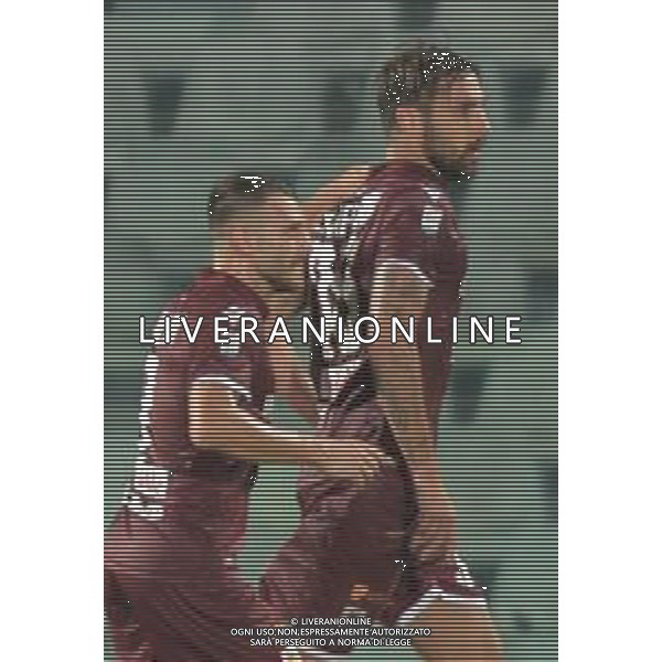 PESCARA - REGGIANA CAMPIONATO CALCIO SERIE C LEGA PRO 03.10.2021 NELLA FOTO ESULTANZA DOPO IL GOL SU RIGORE DI LUCA ZAMPARO ©SANTANDREA/AGENZIA ALDO LIVERANI SAS