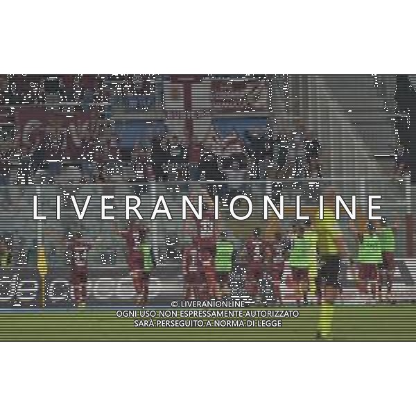PESCARA - REGGIANA CAMPIONATO CALCIO SERIE C LEGA PRO 03.10.2021 NELLA FOTO ESULTANZA GIOCATORI REGGIANA A FINE GARA ©SANTANDREA/AGENZIA ALDO LIVERANI SAS