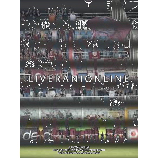 PESCARA - REGGIANA CAMPIONATO CALCIO SERIE C LEGA PRO 03.10.2021 NELLA FOTO ESULTANZA GIOCATORI REGGIANA A FINE GARA ©SANTANDREA/AGENZIA ALDO LIVERANI SAS