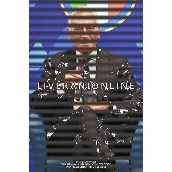 © TVRG presentazione Centro VAR nella foto Gabriele Gravina presidente FIGC Lissone (MB) 04-10-2021 Conferenza stampa di presentazione del Centro VAR presso l\'IBC International Broadcast Centre della Lega Serie A di via Giacomo Zanella 20 foto Roberto Garavaglia/ag. Aldo Liverani sas/AGENZIA ALDO LIVERANI SAS