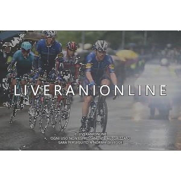 04-10-2021 Coppa Bernocchi; 2021, Deceuninck - Quick Step; Evenepoel, Remco; Masnada, Fausto; Salita Piccolo Stelvio; ©SIROTTI/AGENZIA ALDO LIVERANI SAS
