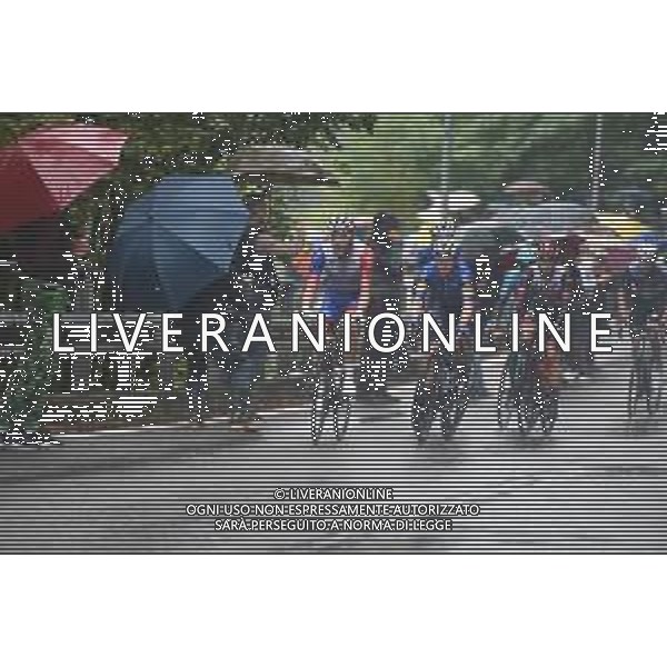 04-10-2021 Coppa Bernocchi; 2021, Groupama - Fdj; 2021, Deceuninck - Quick Step; Pinot, Thibaut; Evenepoel, Remco; Salita Piccolo Stelvio; ©SIROTTI/AGENZIA ALDO LIVERANI SAS