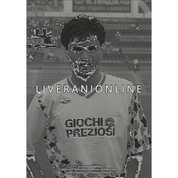 1991-1992 PRIMI PIANI ROSA PISA CALCIO NELLA FOTO DAVID FIORENTINI AG ALDO LIVERANI SAS