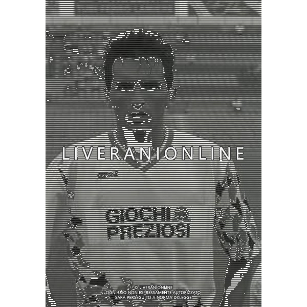 1991-1992 PRIMI PIANI ROSA PISA CALCIO NELLA FOTO MARCO FERRANTE AG ALDO LIVERANI SAS