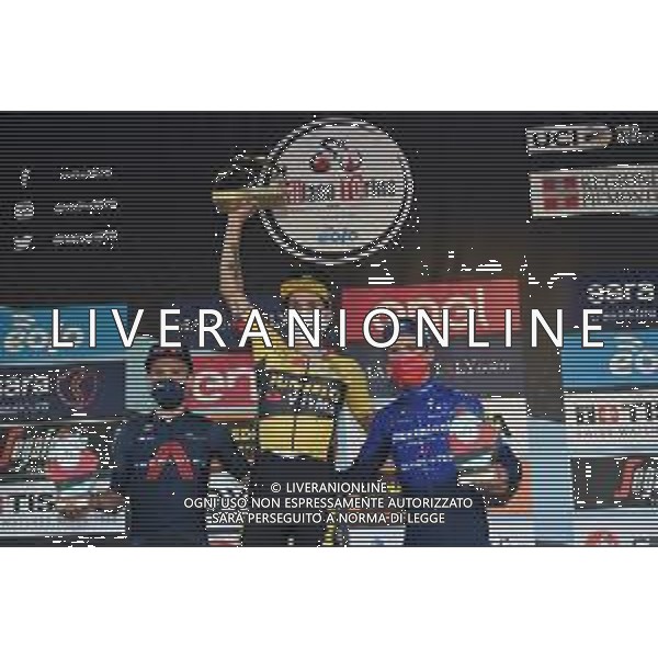 06-10-2021 Milano - Torino; 2021, Jumbo - Visma; 2021, Ineos Grenadiers; 2021, Dw; Roglic, Primoz; Yates, Adam; Almeida, Joao; Superga; ©SIROTTI/AG. ALDO LIVERANI SAS