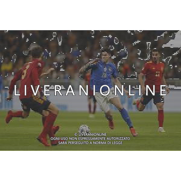 UEFA NATIONS LEAGUE 2021 gara semifinale ITALIA - SPAGNA del 06/10/2021 - nella foto: Alessandro Bastoni (Italy) ©Claudio Zamagni/Agenzia Aldo Liverani s.a.s. during European UEFA Nations League 2021 semifinal soccer match between Italy and Spain at san Siro Stadium in Milan on October 06 2021 photo credit by Claudio Zamagni/Aldo Liverani Photo Agency/AGENZIA ALDO LIVERANI SAS