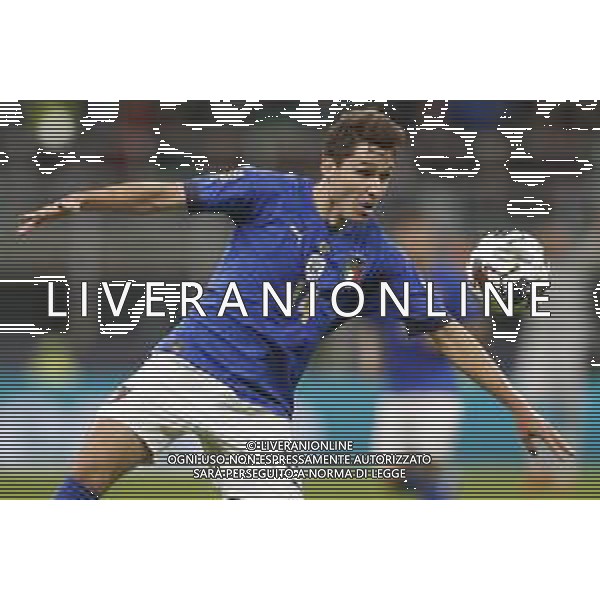 UEFA NATIONS LEAGUE 2021 gara semifinale ITALIA - SPAGNA del 06/10/2021 - nella foto: Federico Chiesa (Italy) ©Claudio Zamagni/Agenzia Aldo Liverani s.a.s. during European UEFA Nations League 2021 semifinal soccer match between Italy and Spain at san Siro Stadium in Milan on October 06 2021 photo credit by Claudio Zamagni/Aldo Liverani Photo Agency/AGENZIA ALDO LIVERANI SAS